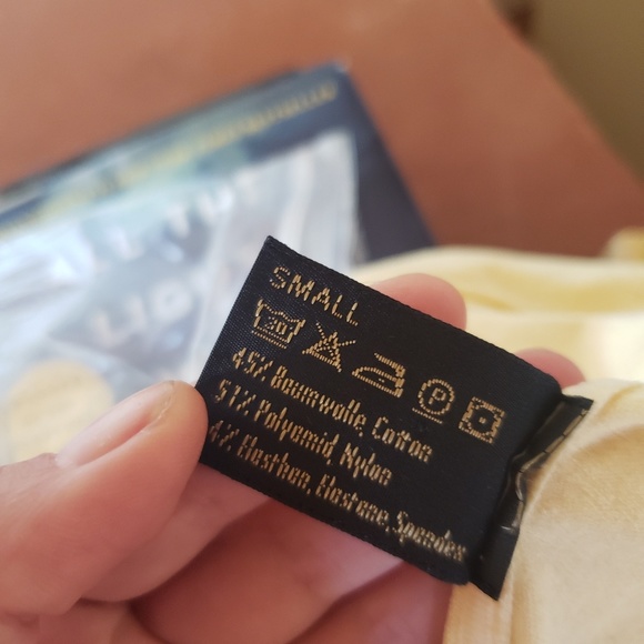 Wolford bodysuit Primrose Yellow Cream Tank NWOT - Picture 3 of 4